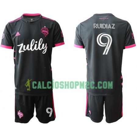 Seattle Sounders Ruidiaz 9 Bambino Maglia Trasferta 2020/2021 Manica Corta (+ Pantaloncini)
